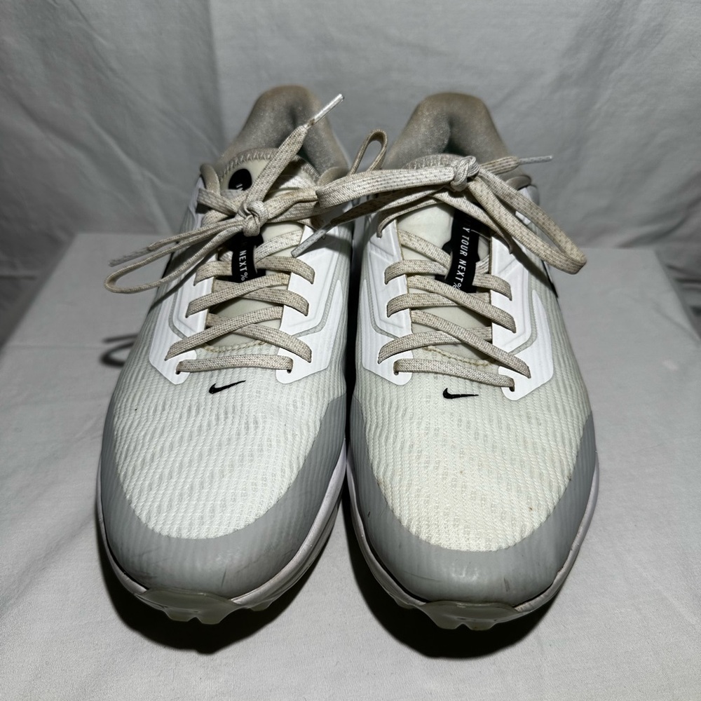 "Men's Nike Air Zoom Infinity Tour NEXT% White/Grey Fog/Black Size 8